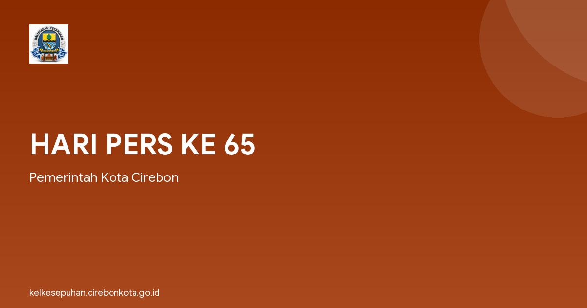 HARI PERS KE 65