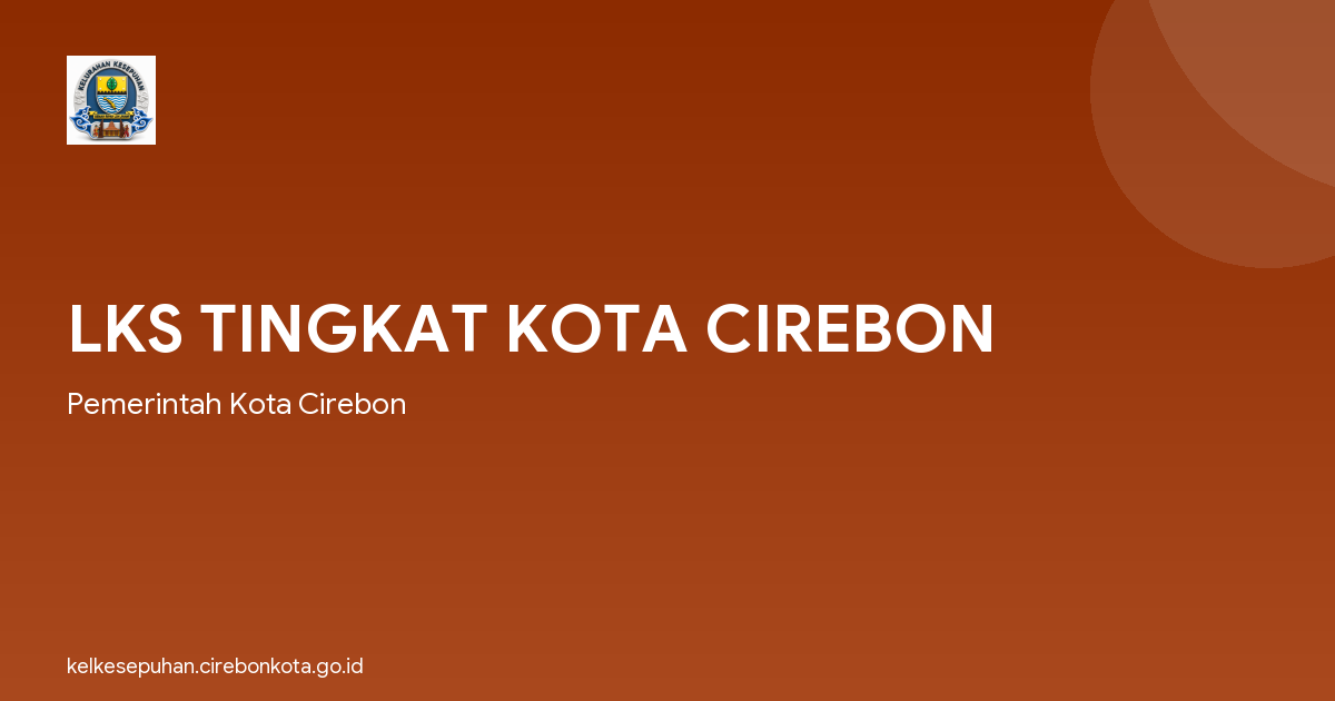 LKS TINGKAT KOTA CIREBON