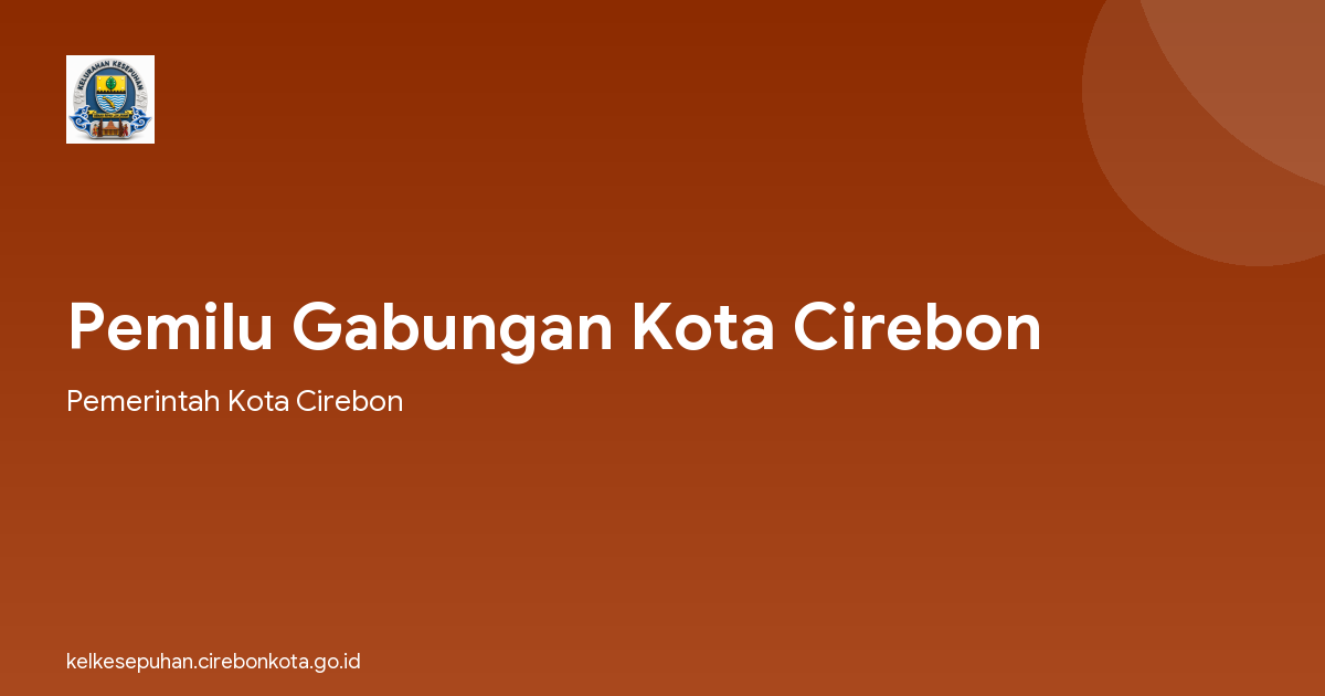 Pemilu Gabungan Kota Cirebon