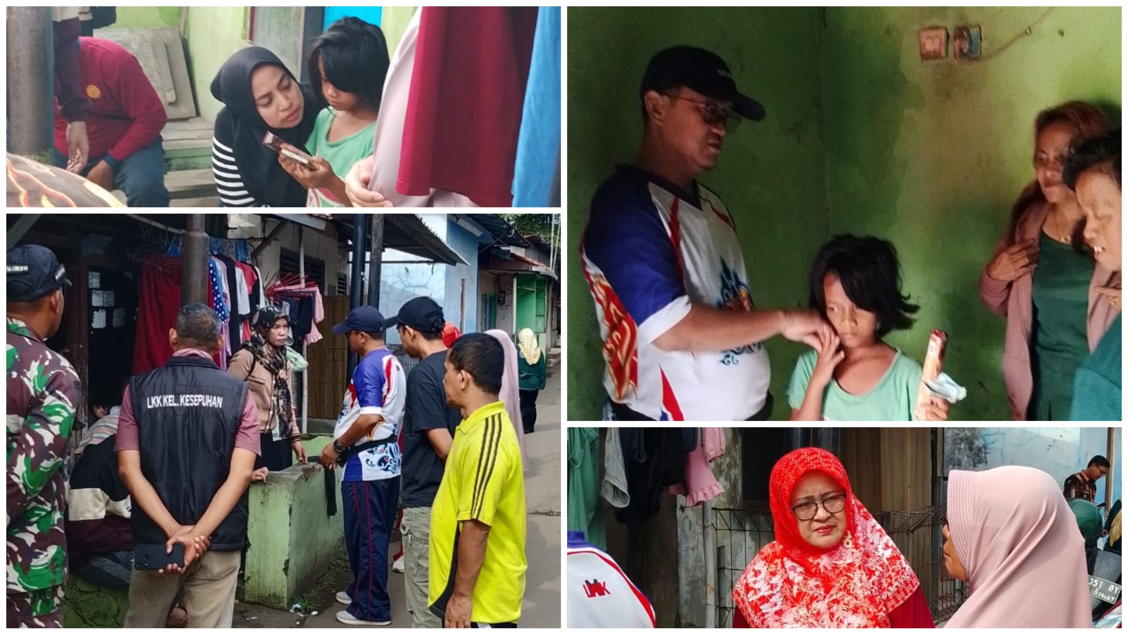 KESEPUHAN DAMPINGI ANAK KORBAN PELECEHAN DI KESEUNEAN SELATAN