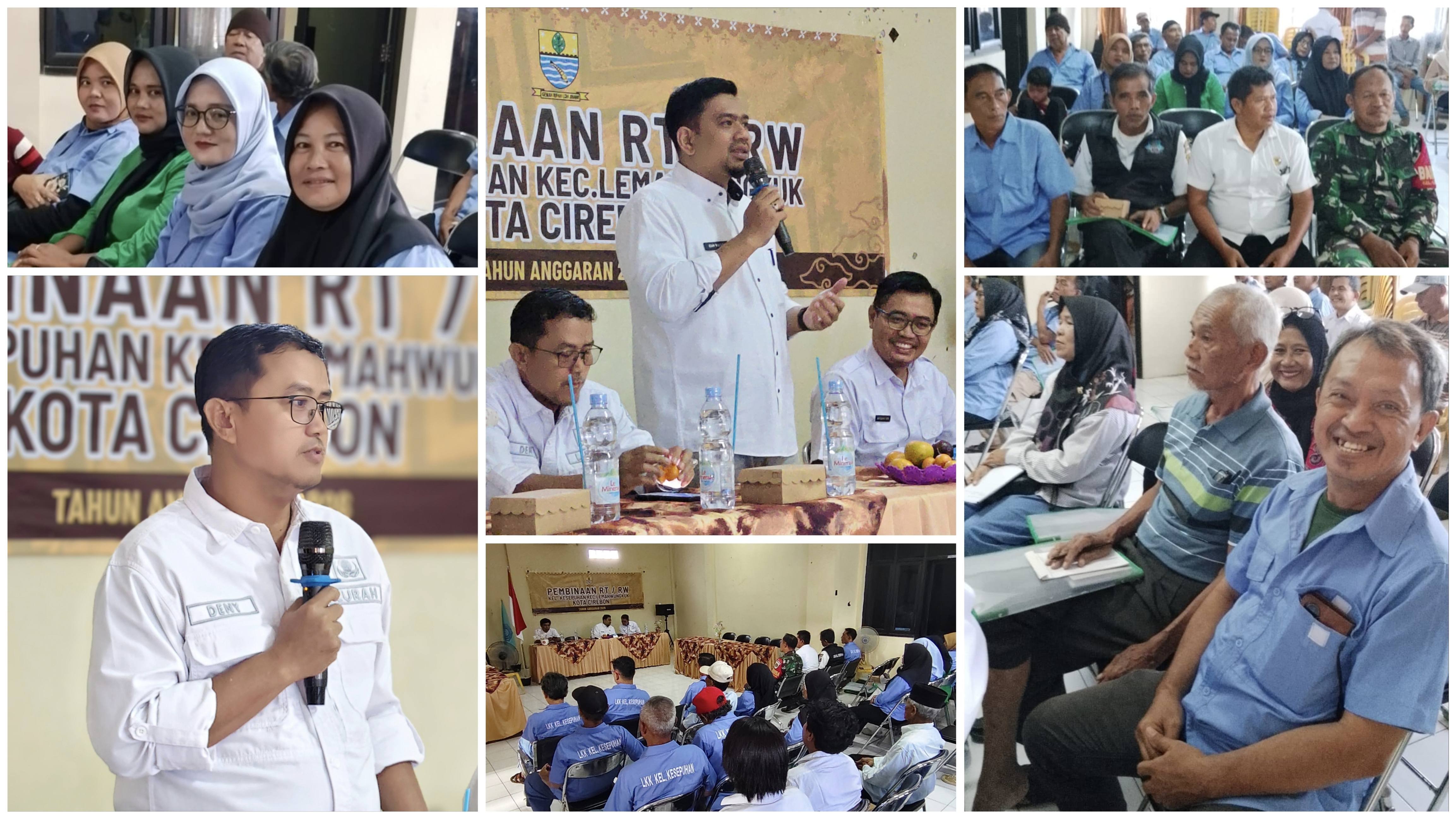 Perkuat Sinergi Pelayanan, Kelurahan Kesepuhan Gelar Pembinaan RT dan RW