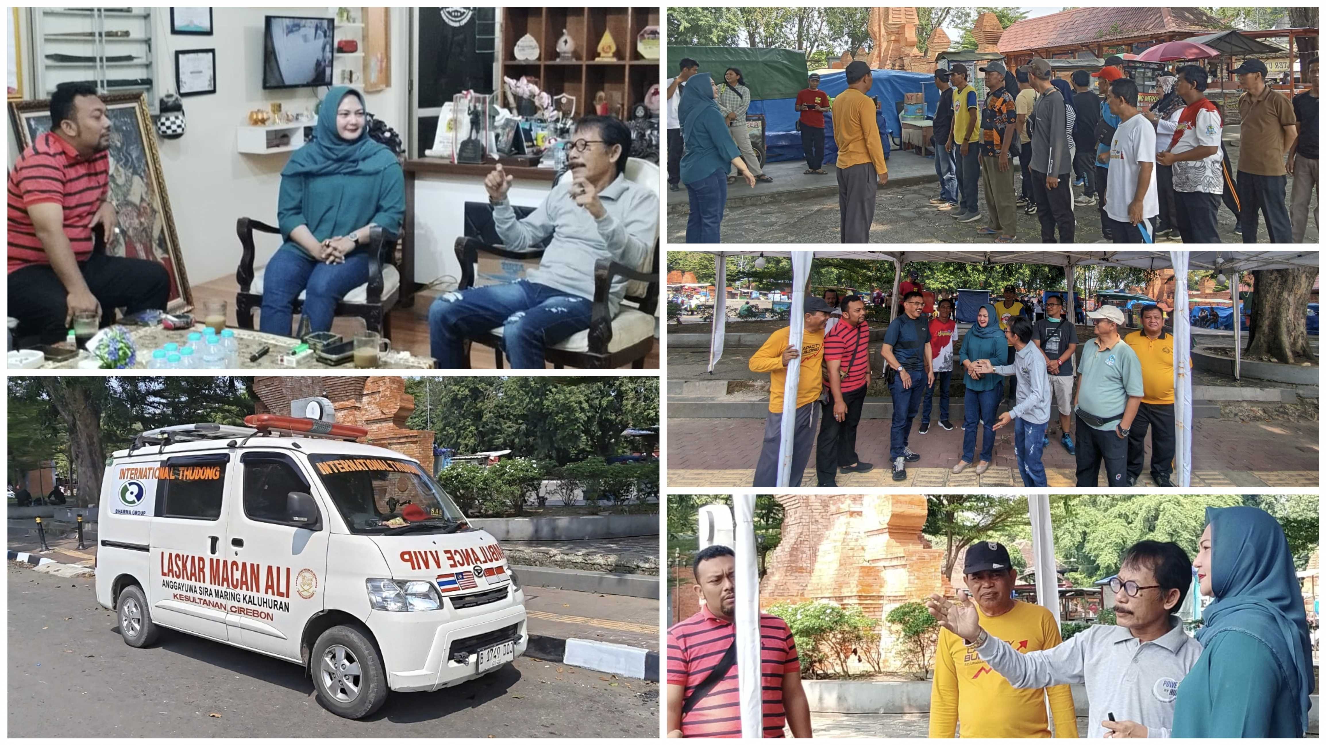 Persiapan Matang Kirab Budaya Milangkala Tatar Sunda: Camat Lemahwungkuk dan Lurah Kasepuhan Tinjau Fasilitas Markas Macan Ali